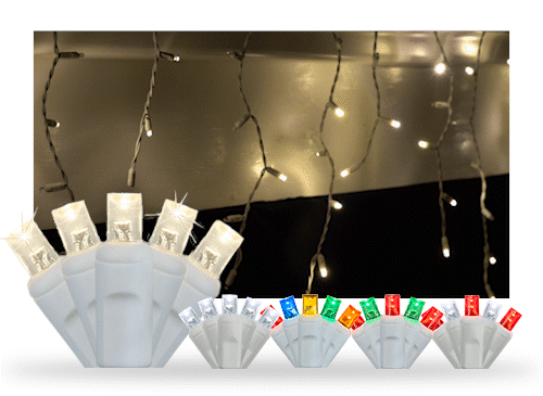 SoftTwinkle Icicle Lights