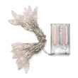 Battery Operated Mini C6 LED String Lights, 20 Warm White Lights