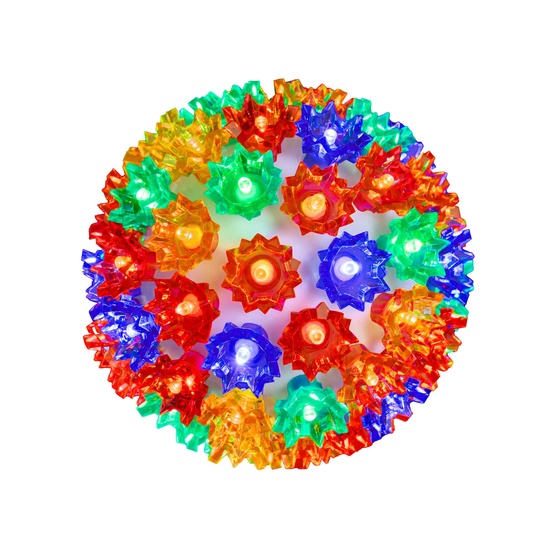6" Multicolor 5mm LED Starlight Sphere, 70 Lights