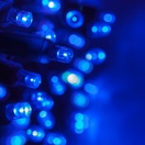 5mm Blue LED Christmas Lights, Commercial