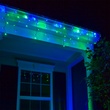 70 5mm Blue, Green LED Icicle Lights