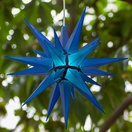 14" Blue LED Moravian Star