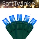  5mm Blue SoftTwinkle&reg LED Christmas Lights