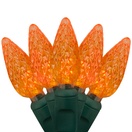  C6 Amber LED String Lights