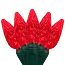  C6 Red LED String Lights