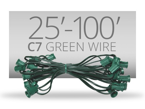 Green C7 Light Stringers