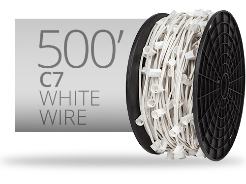 500' White C7' Light Stringers