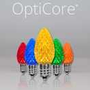 C7 Multicolor OptiCore&reg LED Christmas Light Bulbs