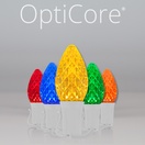 C7 Multicolor OptiCore&reg Commercial LED Christmas String Lights