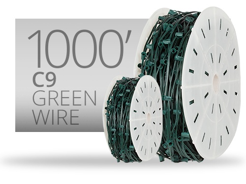 C9 Christmas Light Stringers 1000'