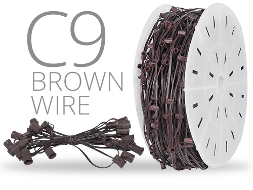 Brown C9 Light Stringers