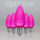 C9 Pink OptiCore&reg LED Christmas Light Bulbs