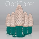 C9 Warm White OptiCore&reg Commercial LED Christmas String Lights