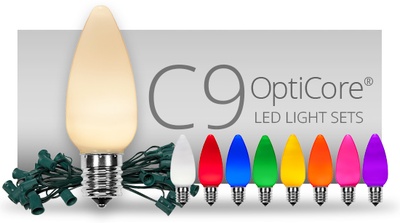 C9 OptiCore Smooth Christmas Light Sets