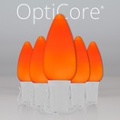 C9 Amber Smooth OptiCore&reg Commercial LED