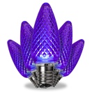 Kringle Traditions TM C9 Purple LED Christmas Light Bulbs
