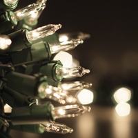 Clear Christmas Mini Lights