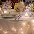 100 Viviluxe TM Clear Christmas Mini Lights, 5.5" Spacing, White Wire