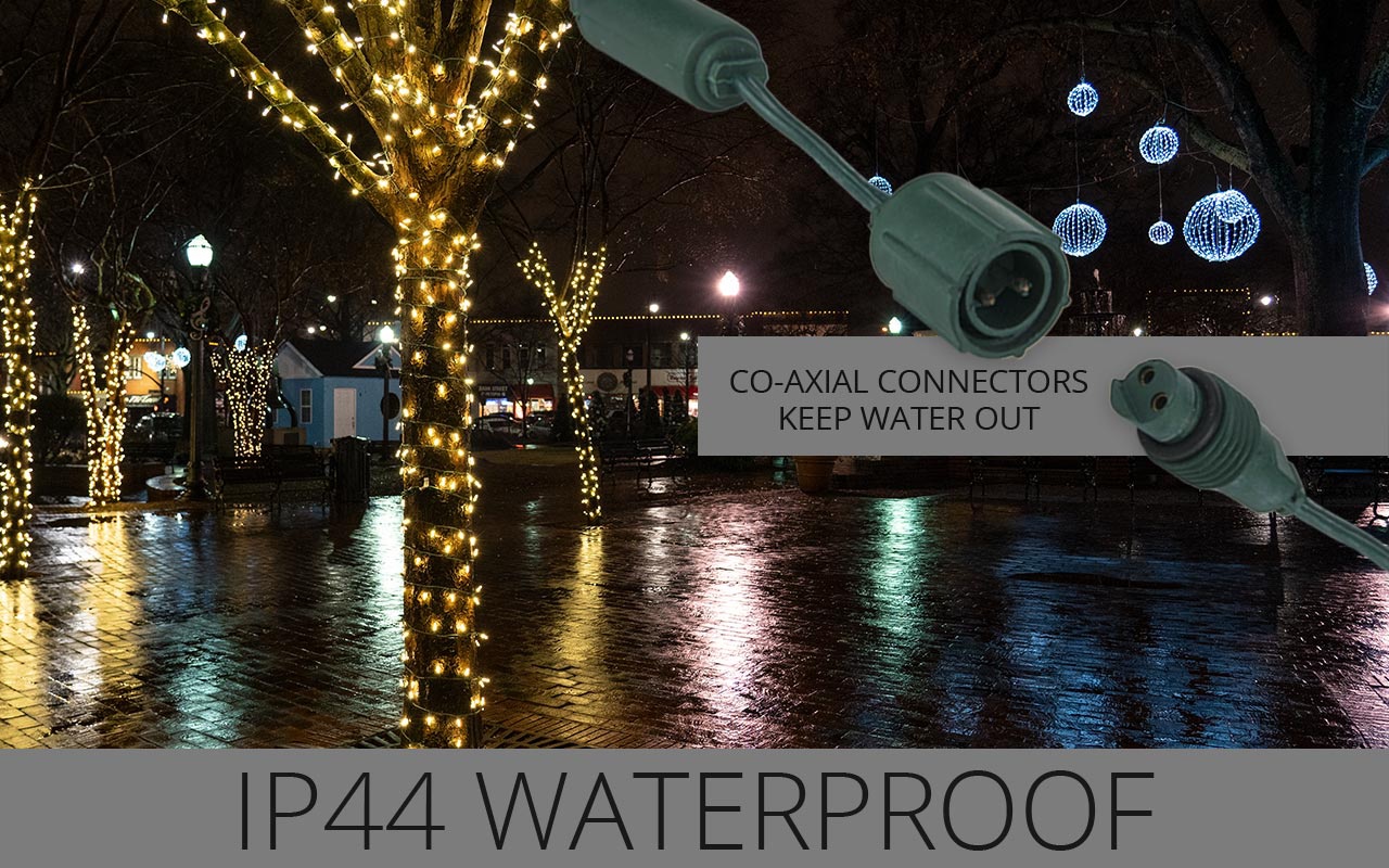 Watertight Commercial Christmas Lights