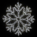 LED 40 Point Snowflake, Cool White Lights 
