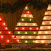 DIY Pallet Christmas Trees