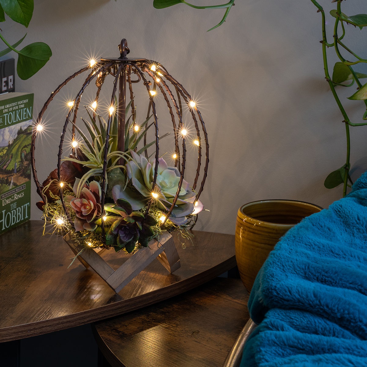 DIY Terrarium Light Ball Project
