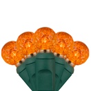  G12 Amber LED String Lights