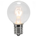 G40 Transparent Clear, 7 Watt Replacement Bulbs