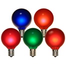 G50 Satin Multicolor, 7 Watt Replacement Bulbs