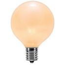 G50 Triple Dipped Transparent Pearl White, 7 Watt Replacement Bulbs