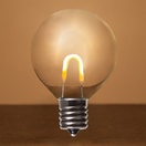 G50 Warm White Shatterproof FlexFilament&reg LED Edison Bulb, E17 Base