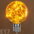 G50 Gold LEDimagine<sup>TM</sup> Fairy Light Bulb, E17 Base