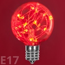 G50 Red LEDimagine<sup>TM</sup> Fairy Light Bulb, E17 Base
