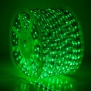Green LED Rope Light, 2 Wire 1/2", 120 Volt