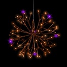 Halloween UltraBright Starburst Lighted Branches with Purple / Orange LED Flashing Lights, 1 pc