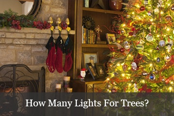 Light Calculations for Christmas Trees