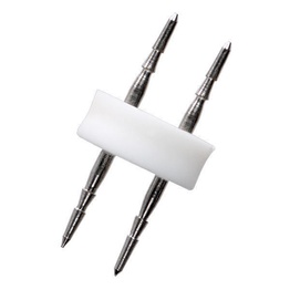 Invisible splice connector for use with rope light