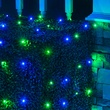 5mm 4' x 6' LED Net Lights - 100 Blue, Green Lamps - Green Wire