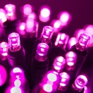 5mm Pink LED Christmas Lights, Commercial