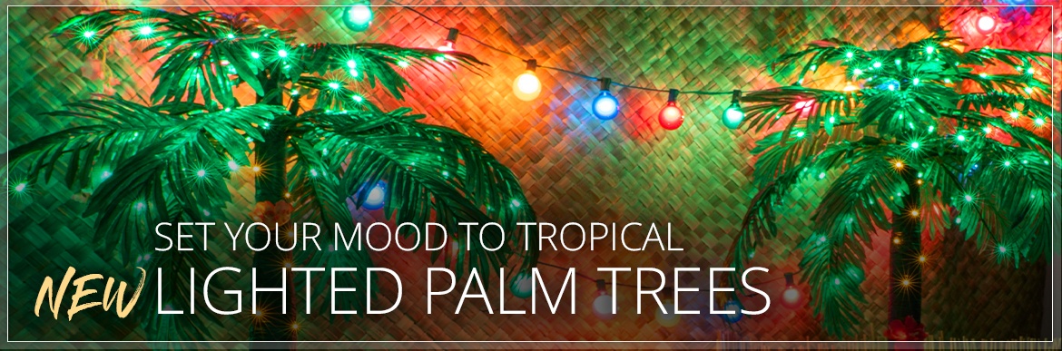 LED Lighted Palm Tree
