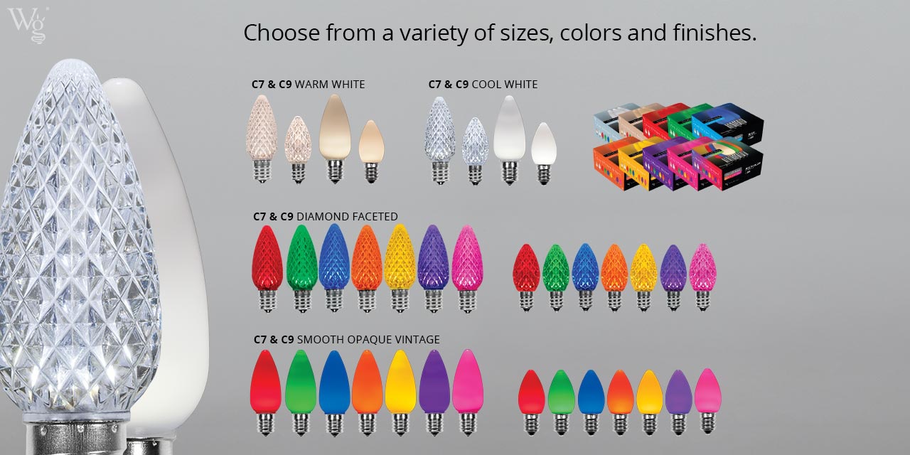 Opticore LED Christmas Bulbs