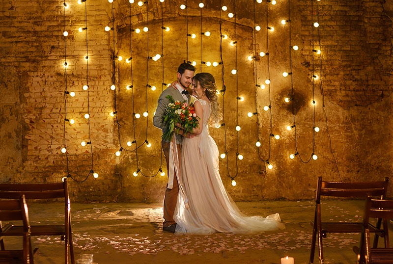 Wedding Patio Lights