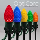 C7 Multicolor OptiCore&reg LED Christmas Pathway Lights, 5" PathPRO TM Stakes