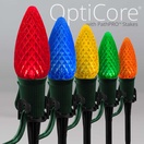 C9 Multicolor OptiCore&reg LED Christmas Pathway Lights, 5" PathPRO TM Stakes