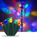  5mm Multi Color LED Christmas Lights, Commercial