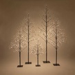 3' Black Fairy Light LED Tree 