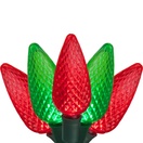C9 Red, Green LED Christmas Lights