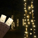 5mm Warm White LED StretchNet Pro&reg Tree Wrap Lights, Brown Wire