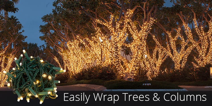 Outdoor Christmas Tree Lights
