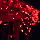 M5 Red LED Icicle Lights